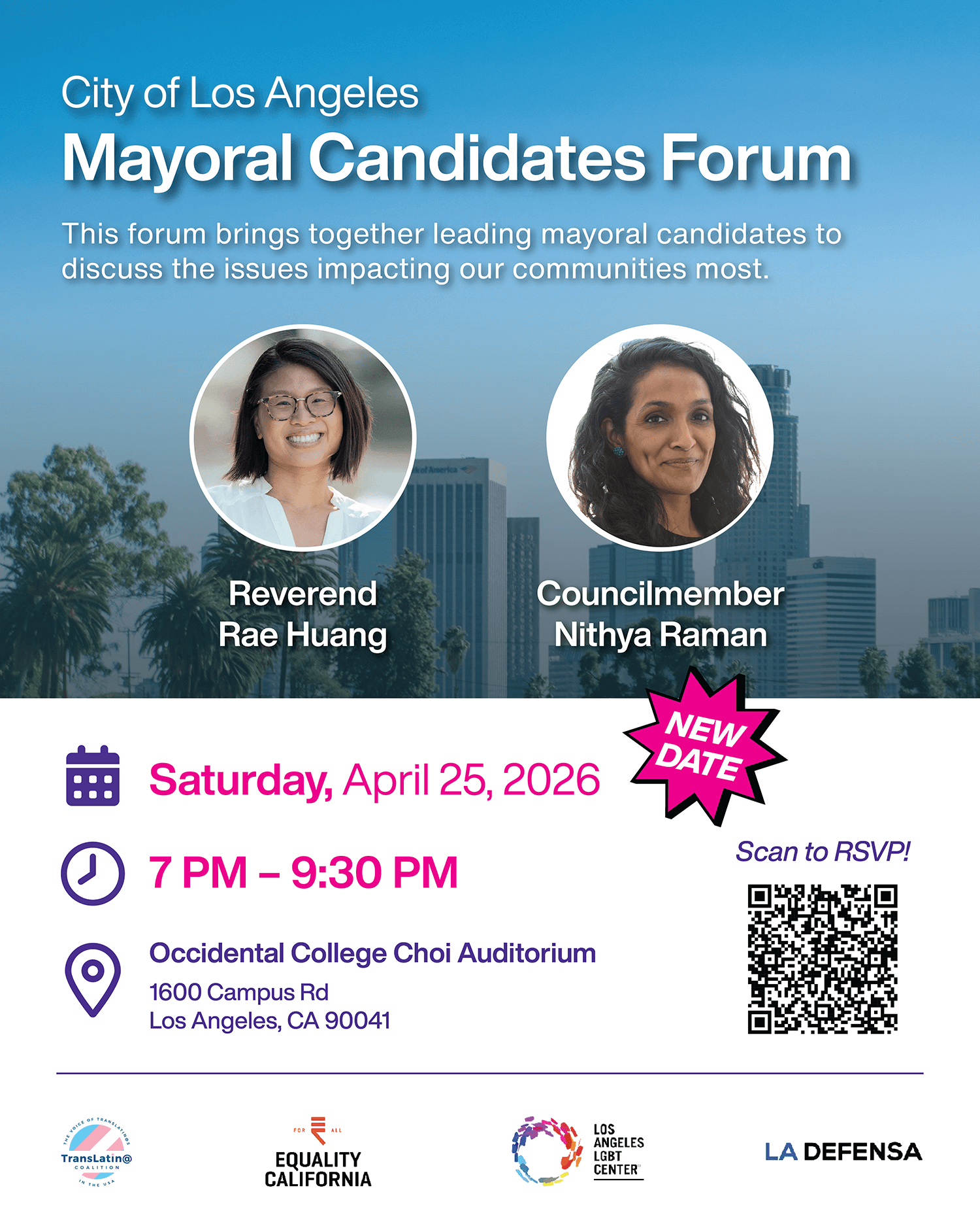 Los Angeles City Mayoral Candidates Forum