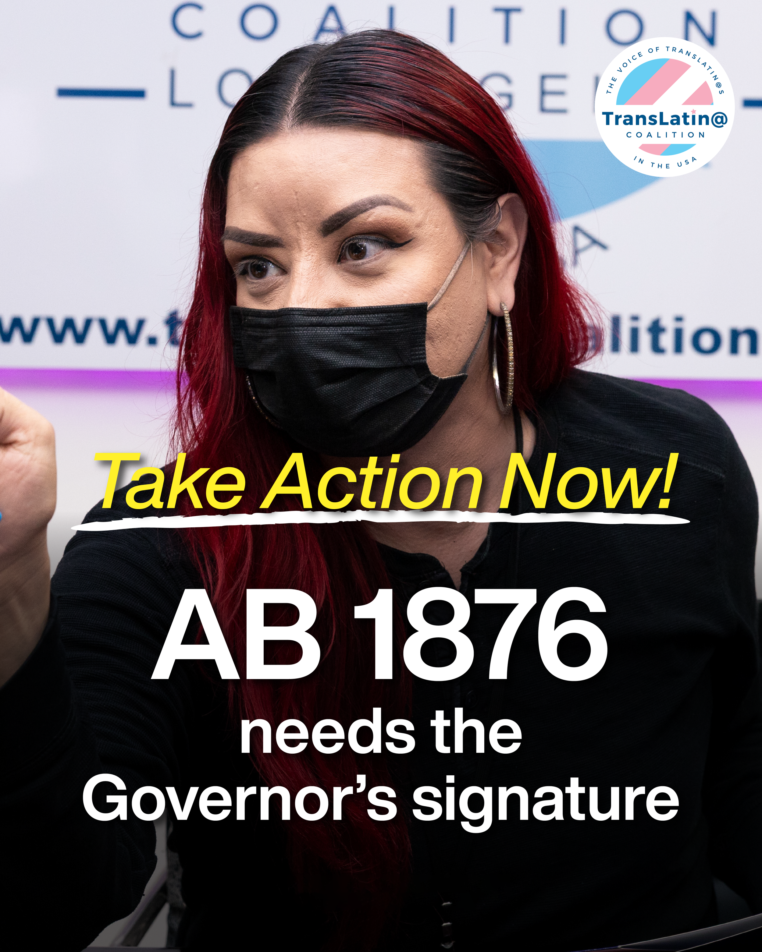 Tell Governor Newsom: Sign AB 1876