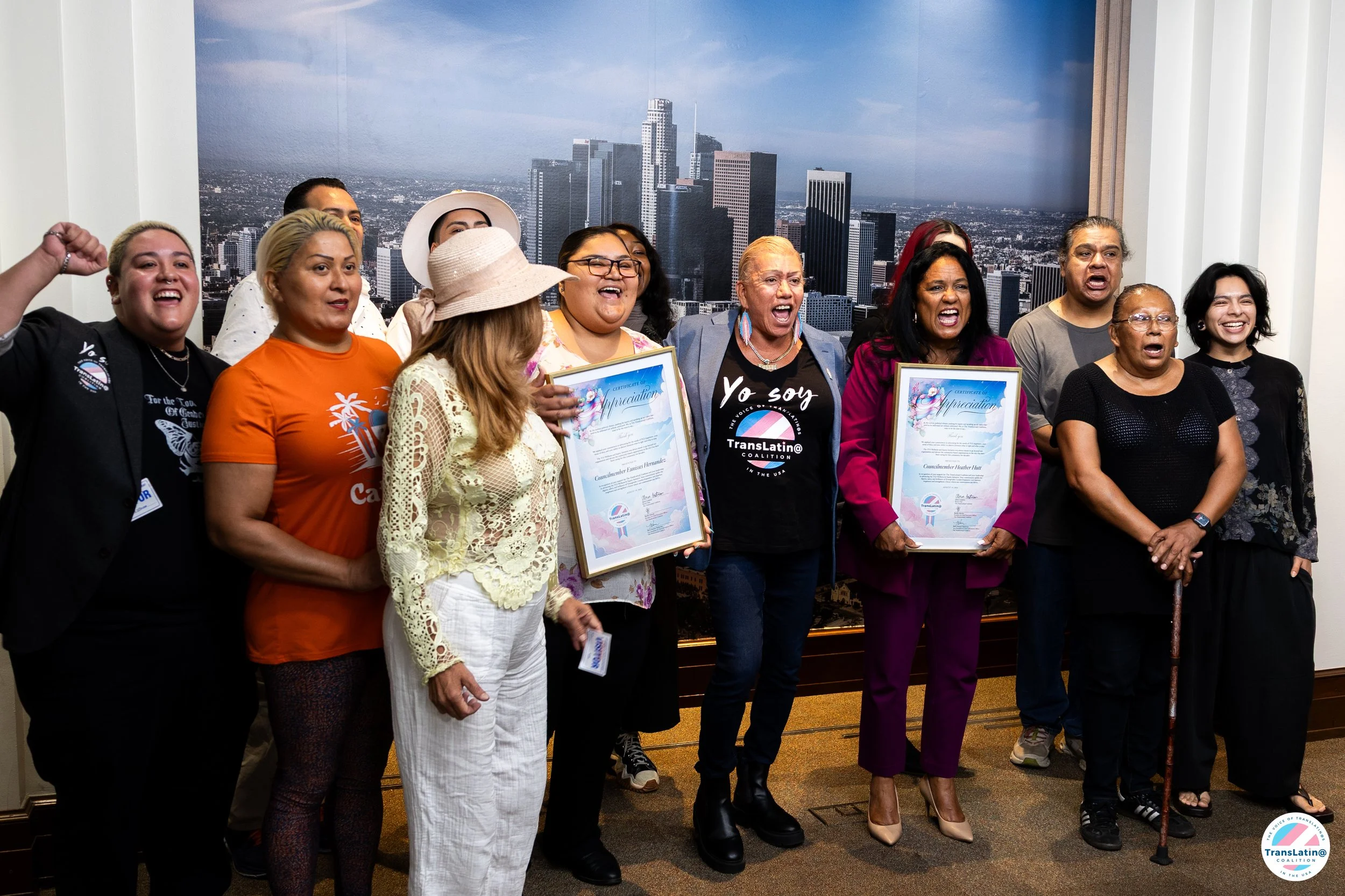 The TransLatin@ Coalition Honors L.A. City Leaders in TGI Wellness &amp; Equity