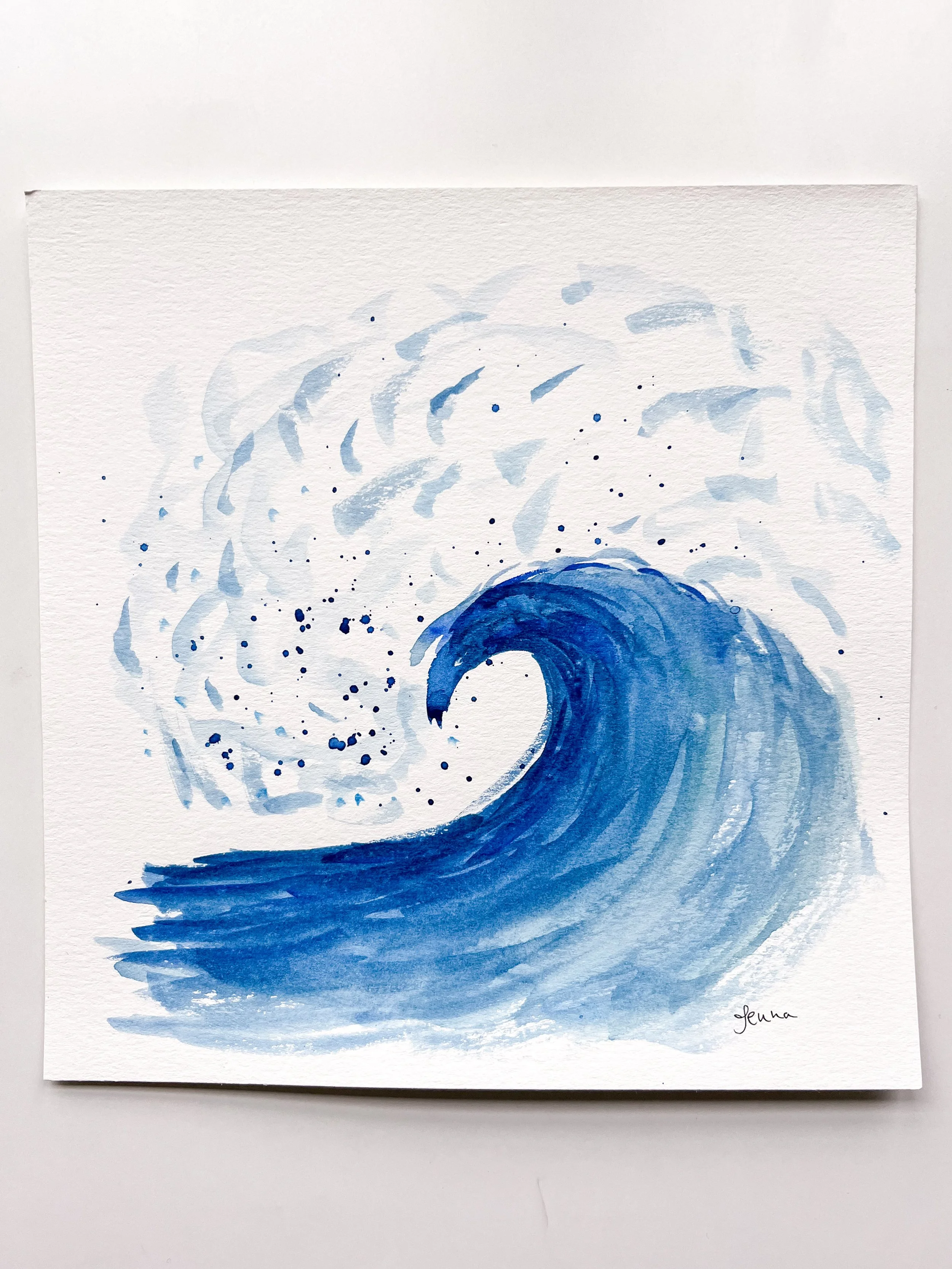8x8" Original Wave