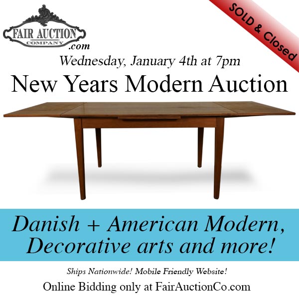 Fair Auction Mid century Modern Auction