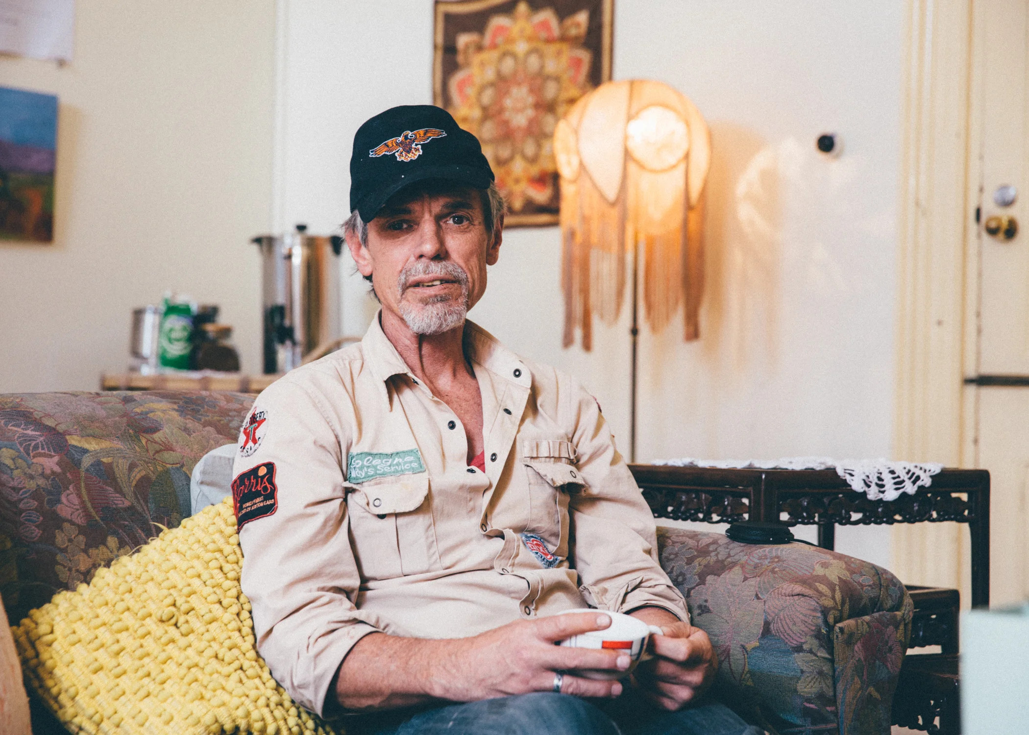 I thought 'he's a vegetable' and realised I probably was too