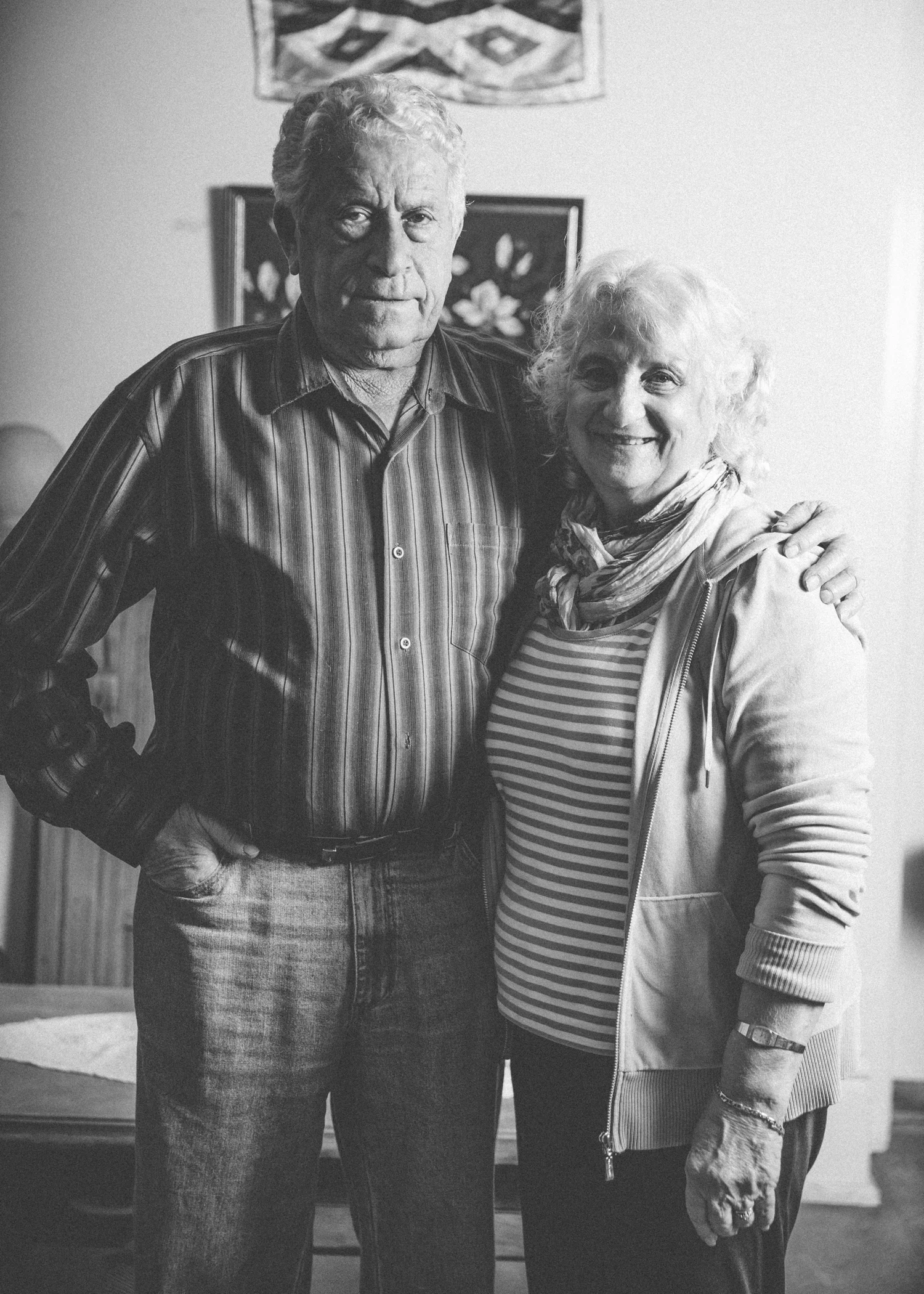 That was after my mother and my sisters got blown up