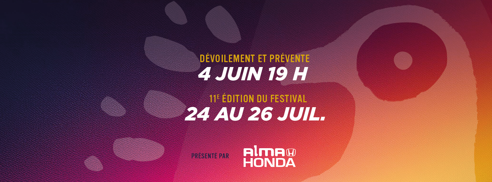 DÉVOILEMENT DE PROGRAMMATION