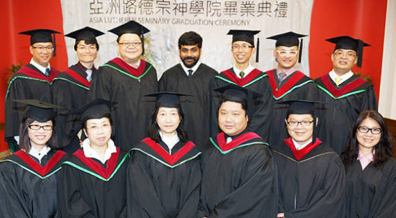 Graduation at Asia Lutheran Seminary