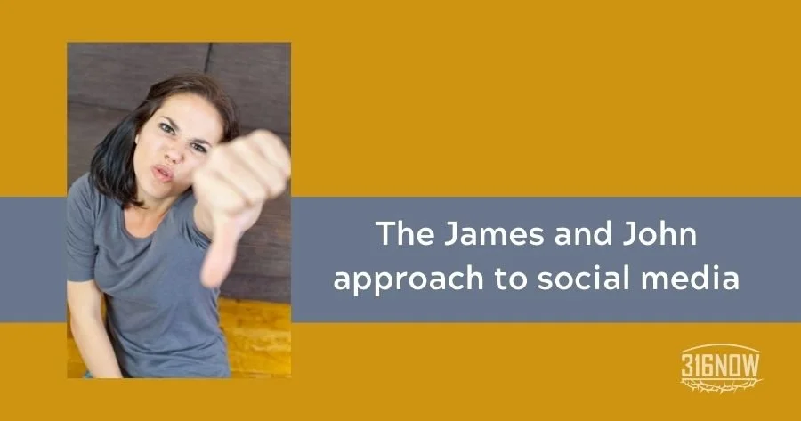 DEVOTION / The James and John approach to social media