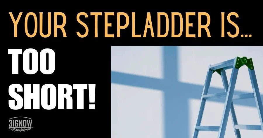 DEVOTION// Your stepladder is too short