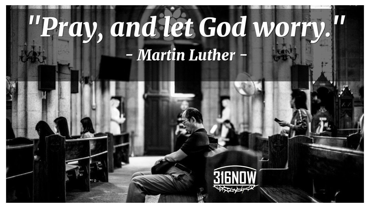 DEVOTION / Let God worry!