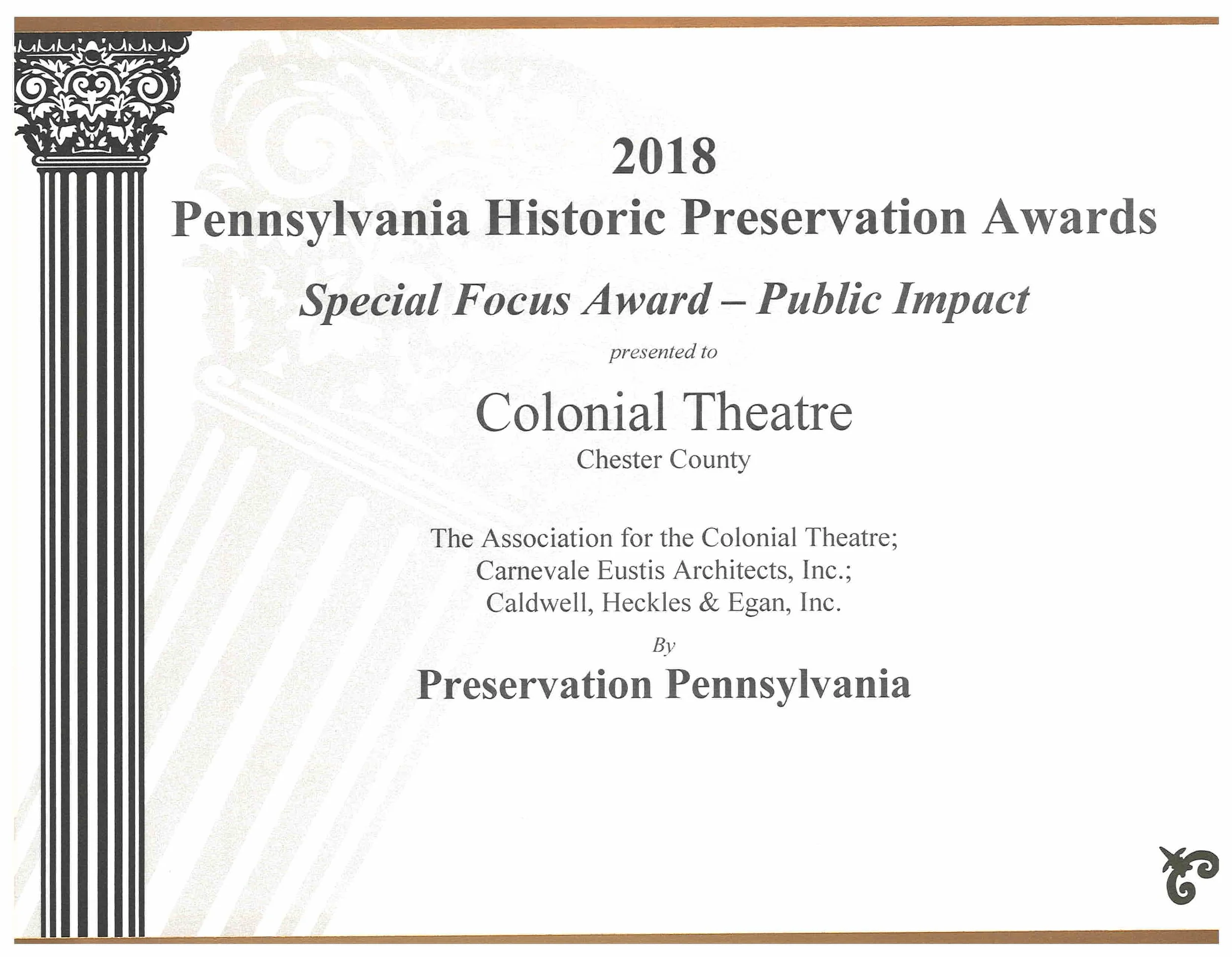 2018 Historic Preservation Award - Colonial Theater.jpg