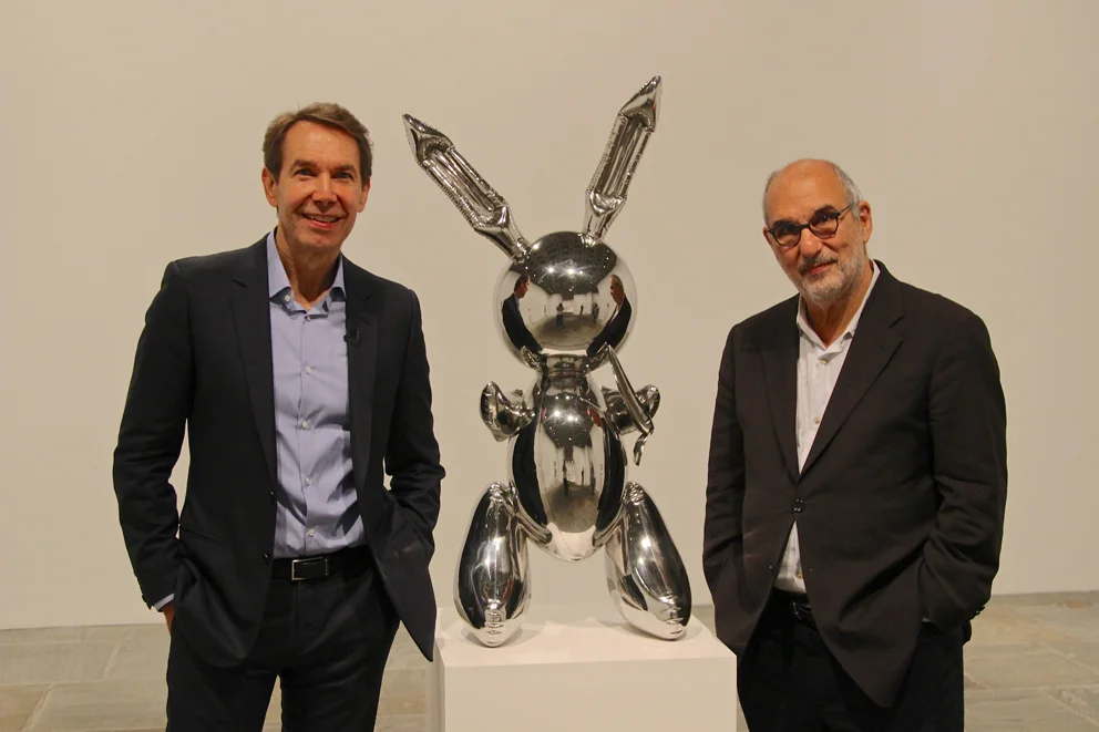 Jeff Koons &  Alan Yentob.JPG