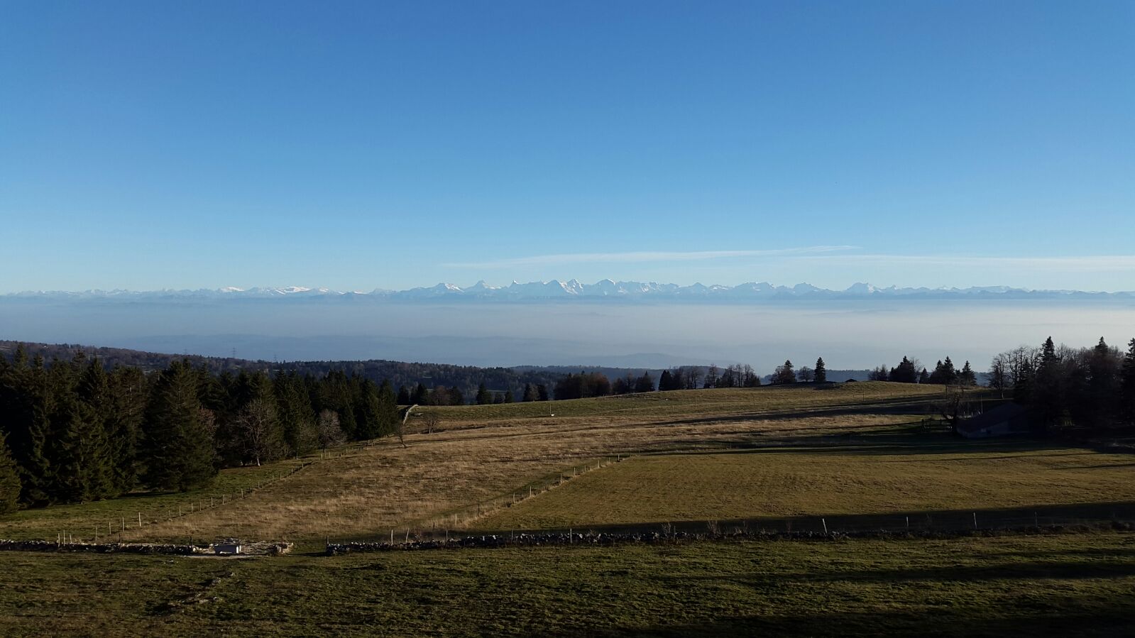 Vista dal nostro allenamento di CO sopra Macolin!
