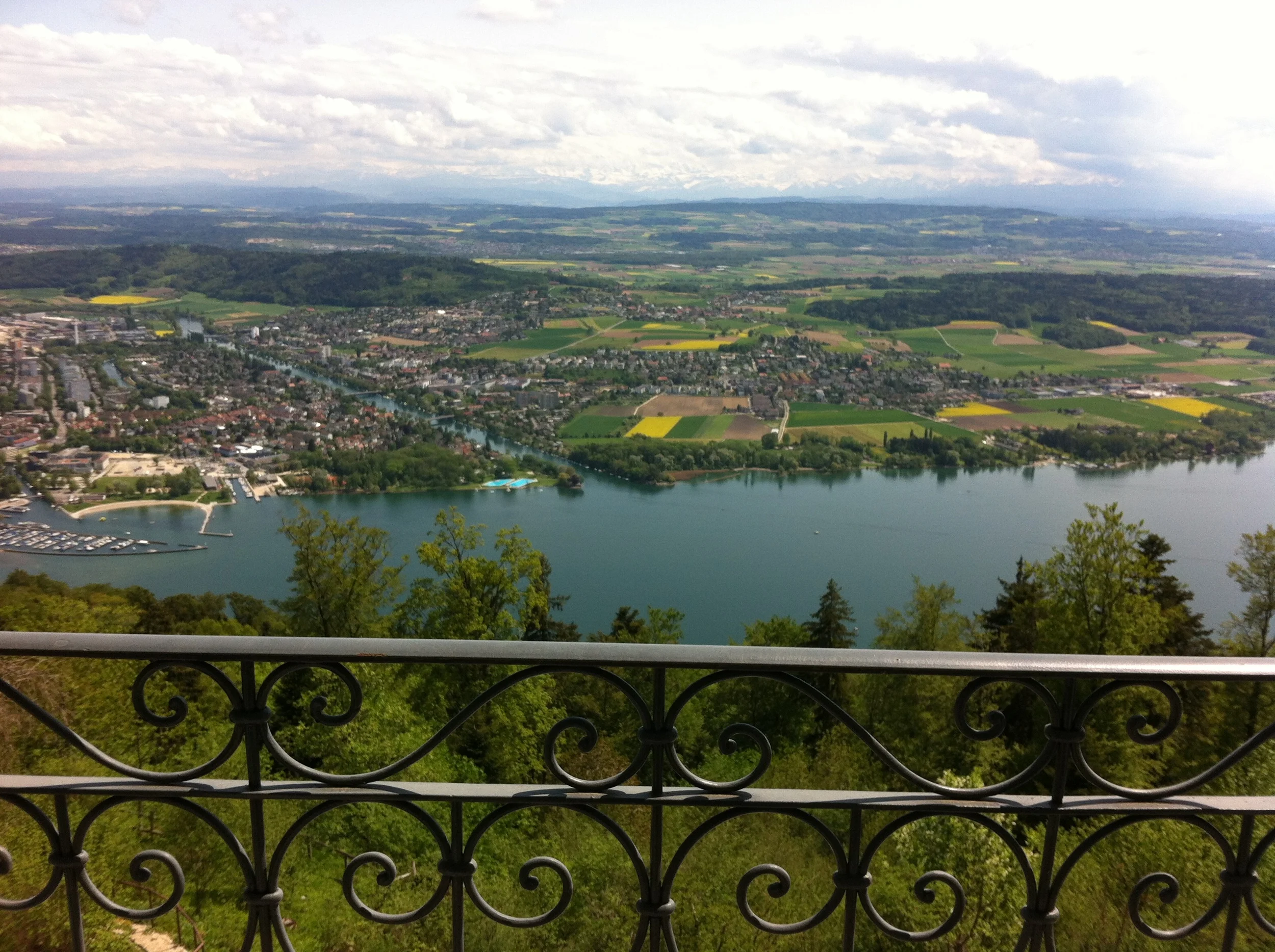 vista dalla mia camera su Bienne