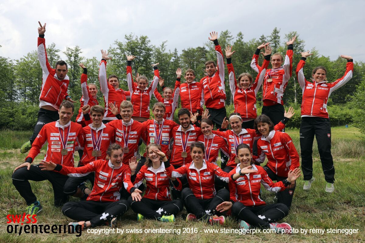 Fantastic Swiss Orienteering Team