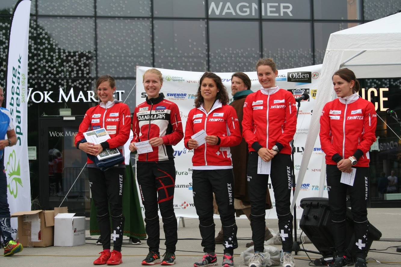 premiazione sprint O-festivalen