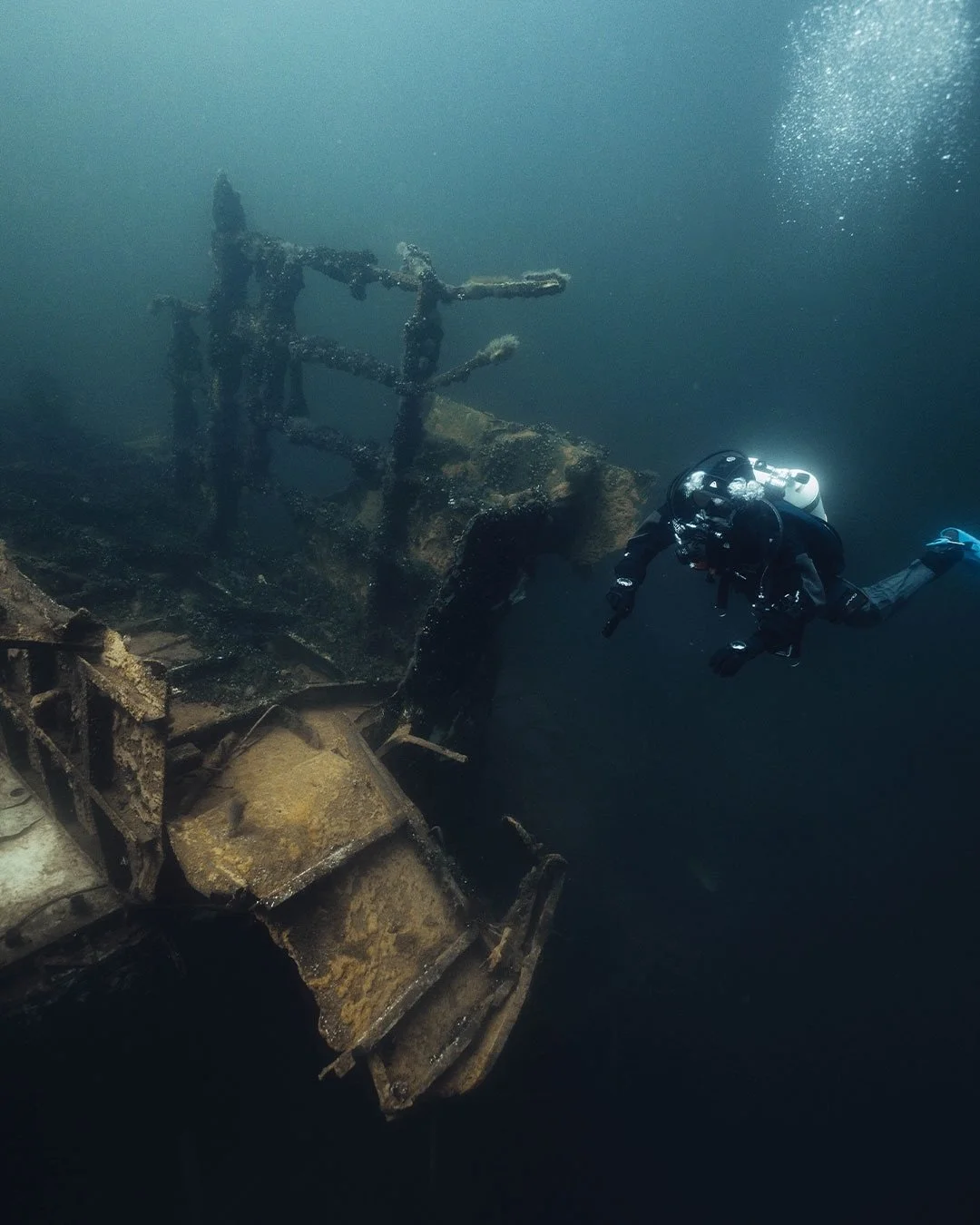 Um El Faroud in K&oslash;ge Bay?
Okay, maybe that&rsquo;s pushing it...
But after yesterday&rsquo;s dive on Vapper, not by much.
I&rsquo;ve been signed up for around seven trips to Vapper over the years. But due to the usual conditions in K&oslash;ge