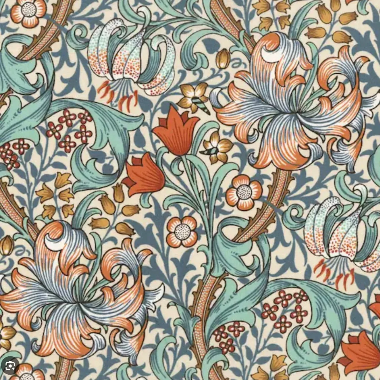 William-Morris-108in-Golden-Lily-autumn-Hometown-Rochester-UK