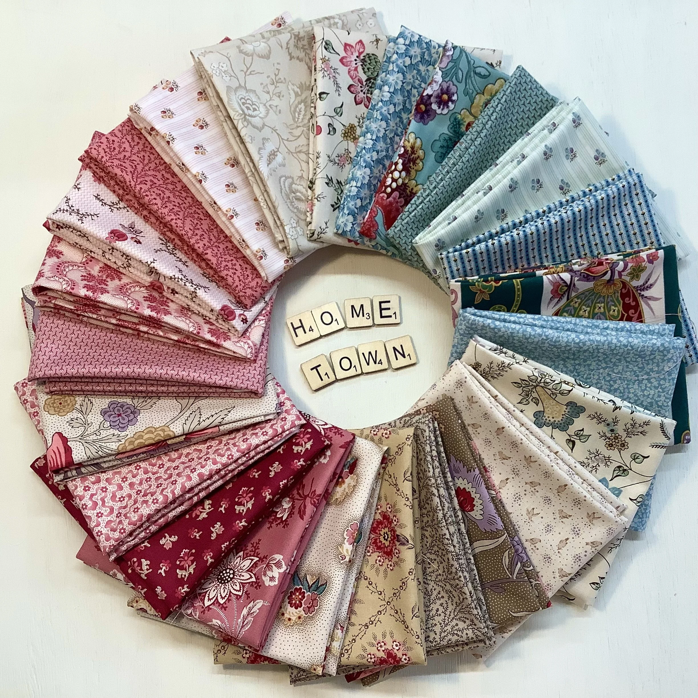 Cottage-floral-fat-quarter-advent-Uk-quilt-shop-Hometown