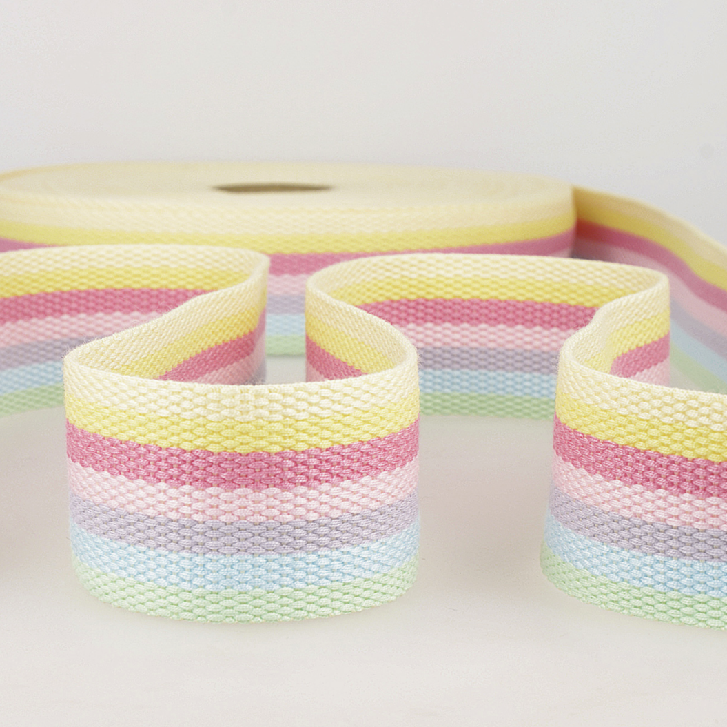 Stephanie-striped-webbing-pastel-Hometown-Rochester-UK