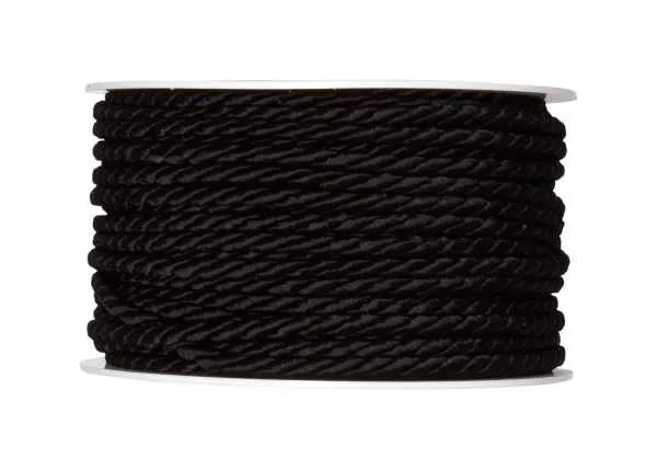 Twisted-4mm-polyester-cord-black-UK-shop-Kent