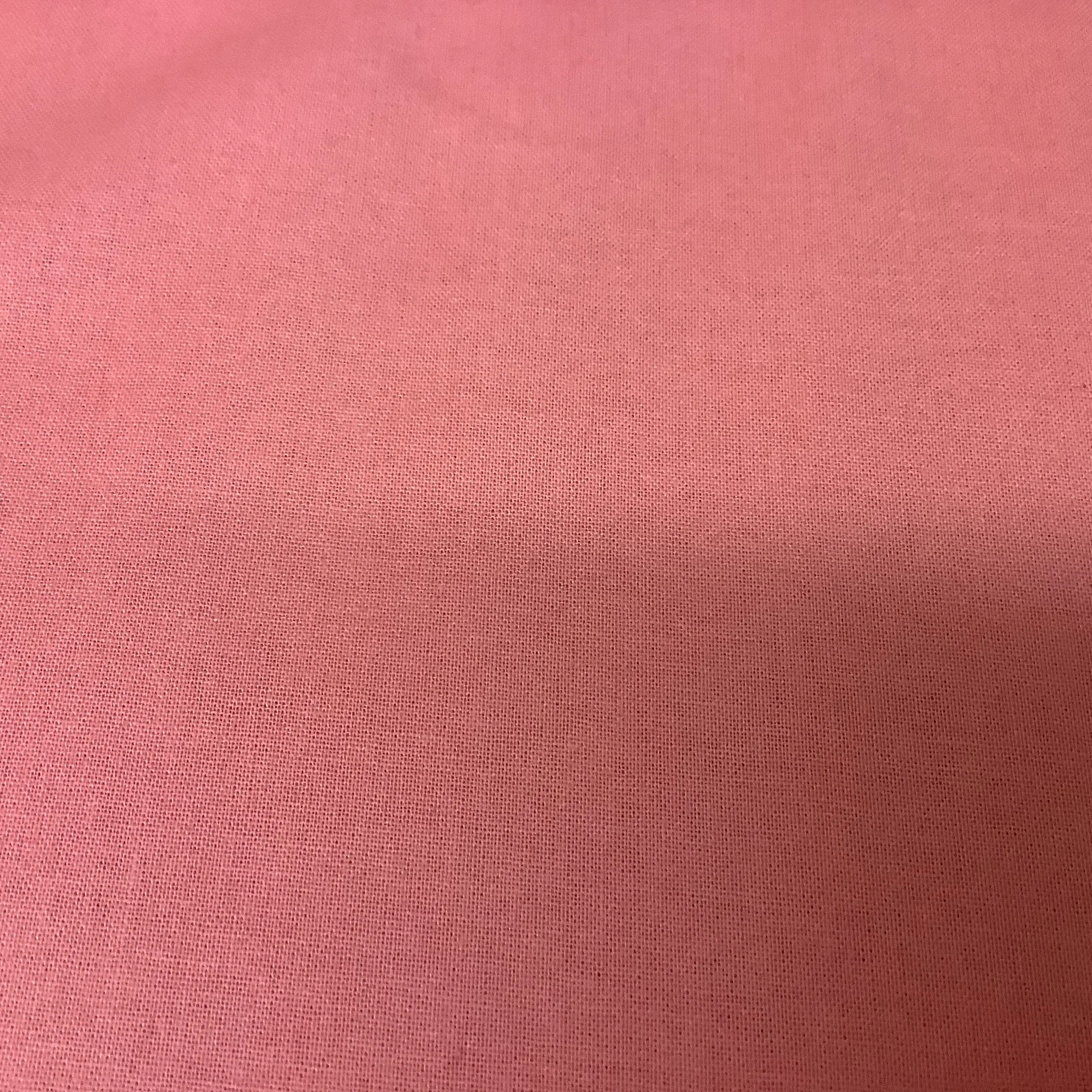 Coral-pink-cotton-fabric-Hometown-Rochester-UK