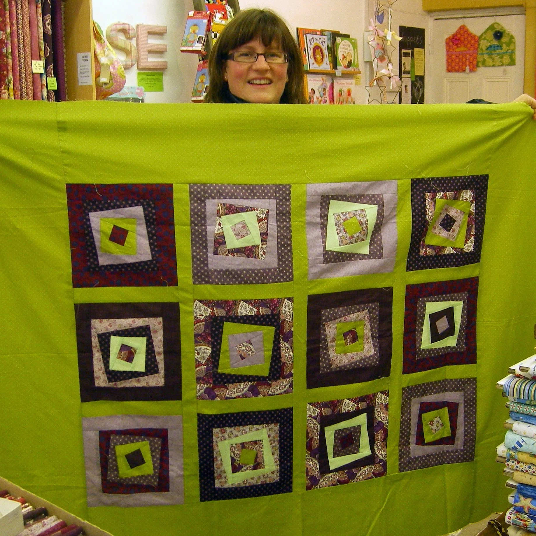 Logarhythms-quilt-workshop-Hometown-Rochester-Kent