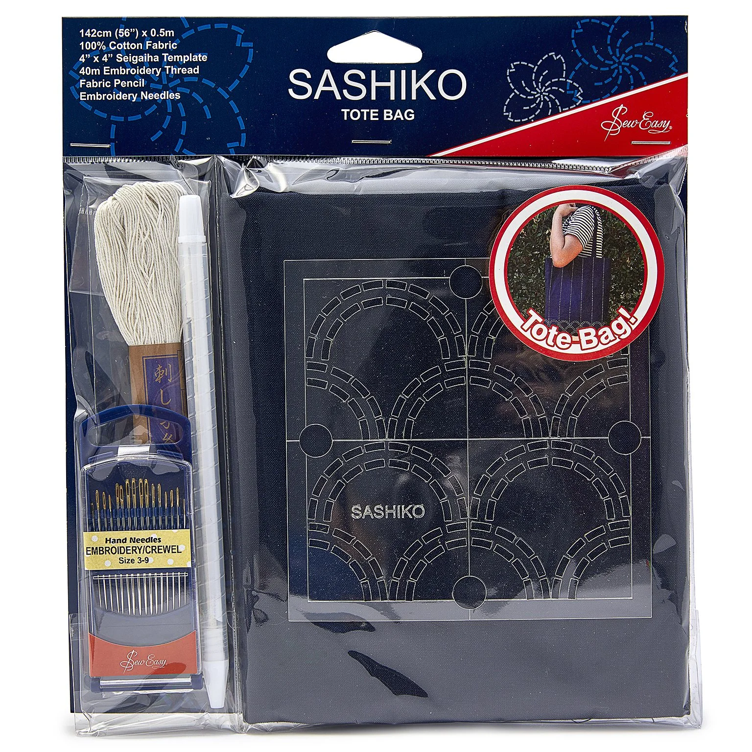 Sashiko Tote Bag Kit