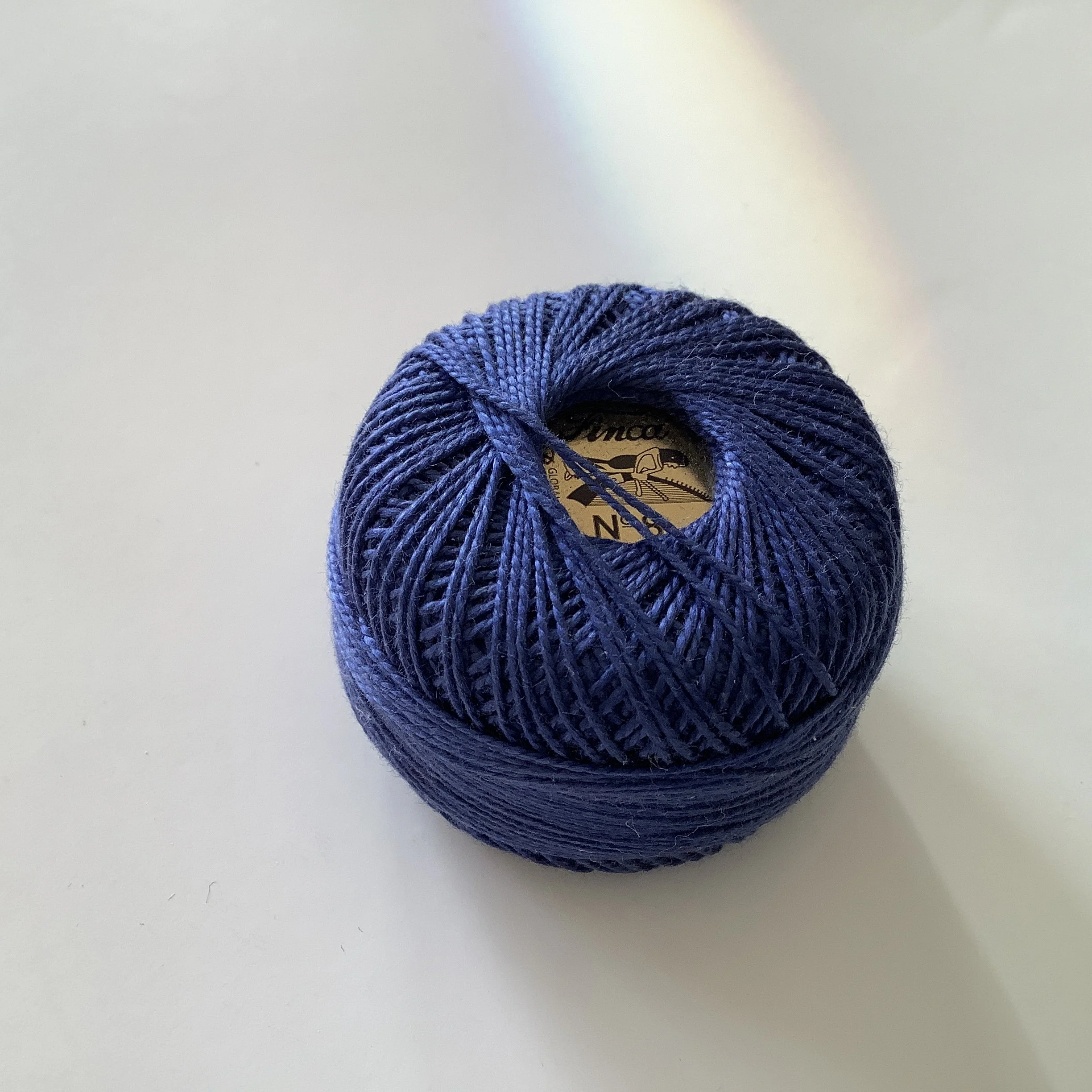 Cotton-perle-thread-blue-no8-UK