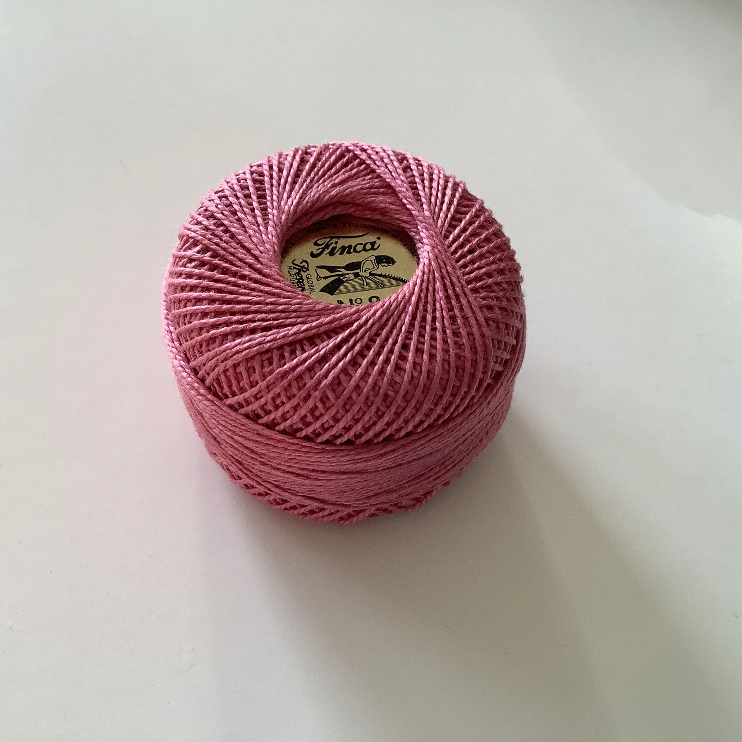 Cotton-perle-thread-pink-no8-Hometown-Rochester-UK