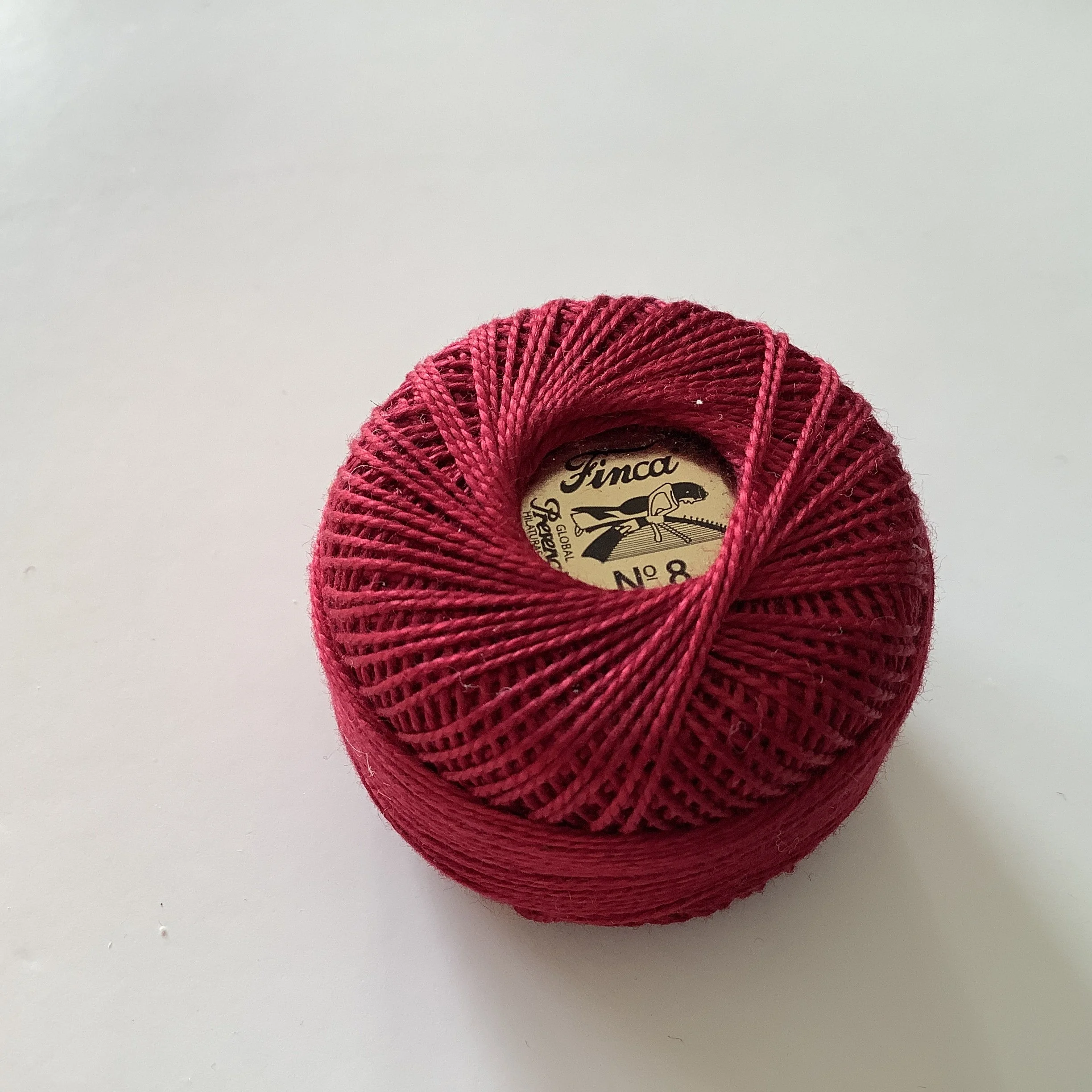 Cotton-perle-thread-red-no8-Hometown-Rochester-UK