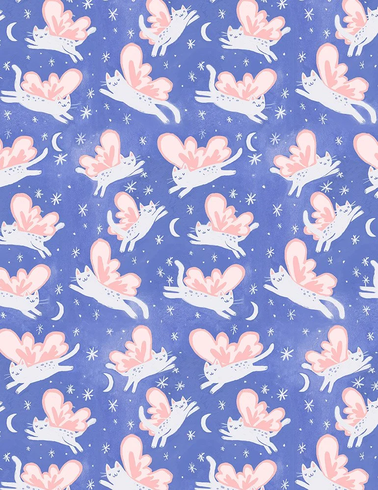 Dear-Stella-Angelic-Cats-fabric-Hometown-UK