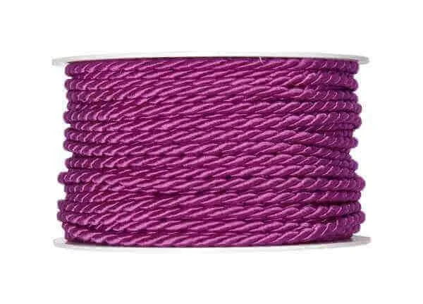 Twisted-4mm-cerise-polyester-cord-UK-shop-Hometown-Rochester