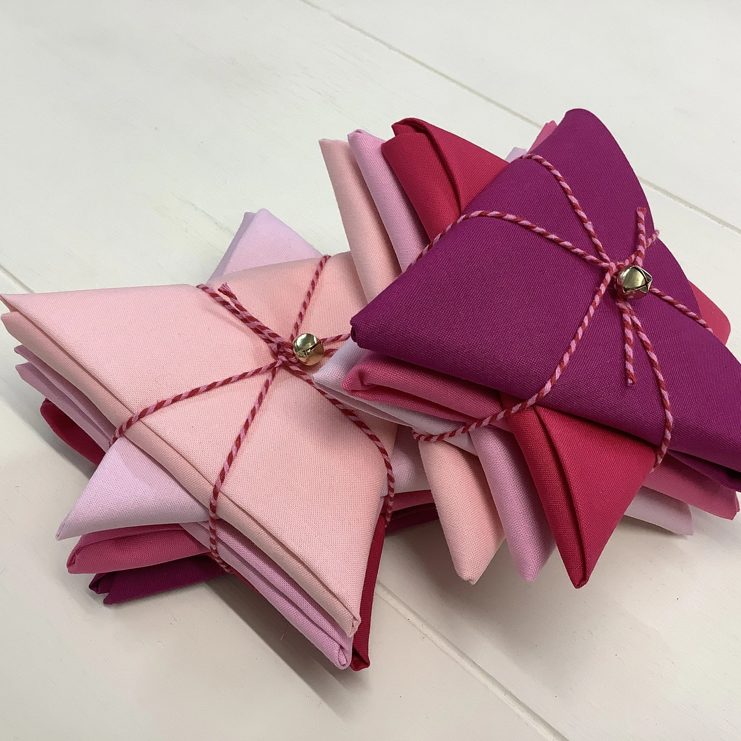 Solid-colour-fat-quarters-pink-UK-shop-Hometown-Kent