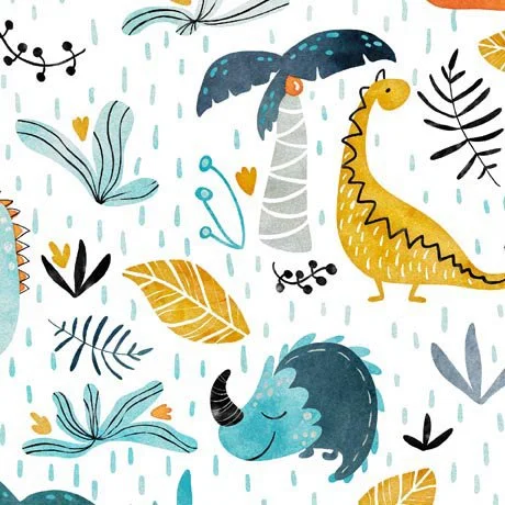 Dinosaurus-quilting-fabric-Quilting-Treasures