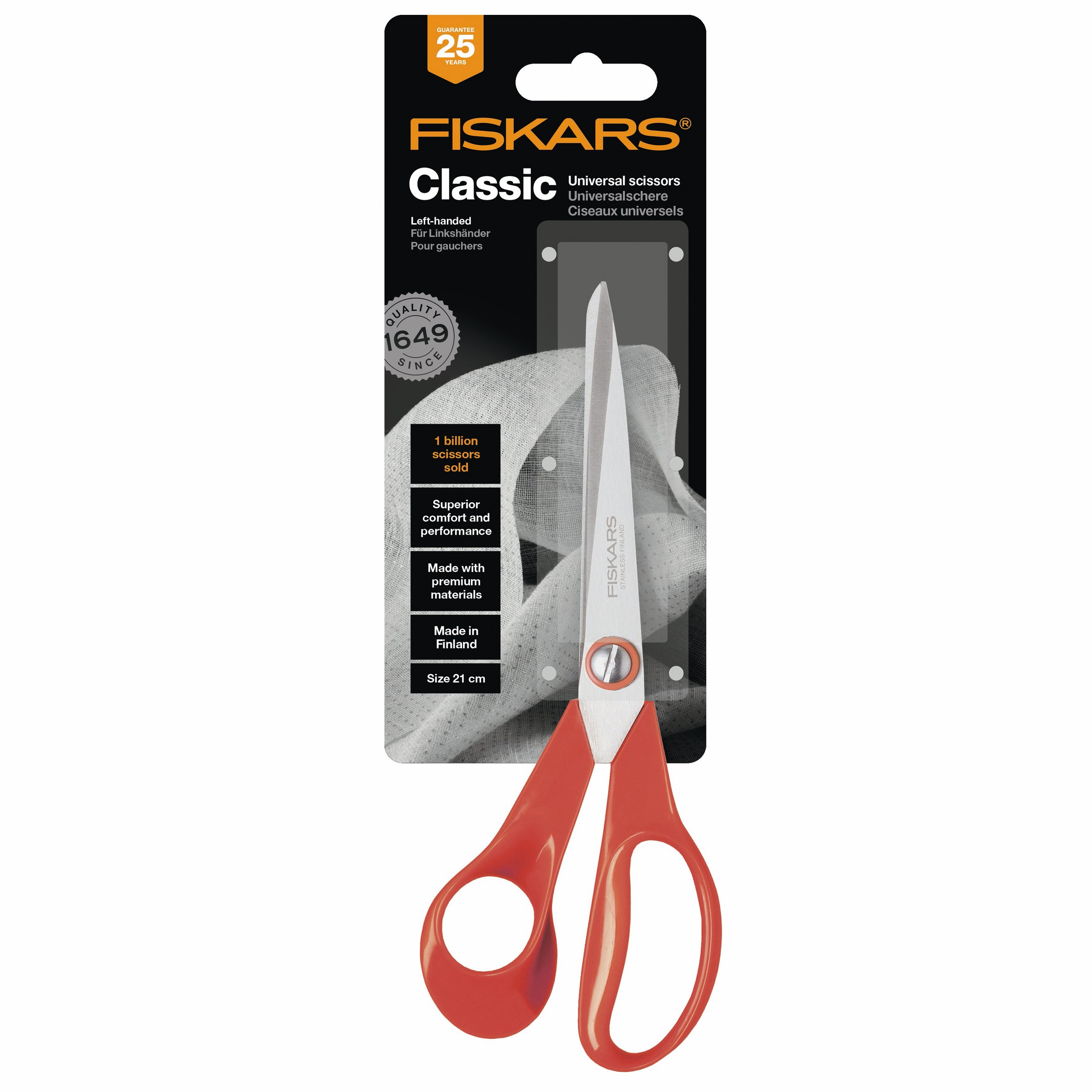 Fiskars-Classic-Scissors-left-hand-Hometown-rochester-UK-shop