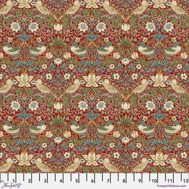 William-Morris-Strawberry-Thief-red-PWWM002