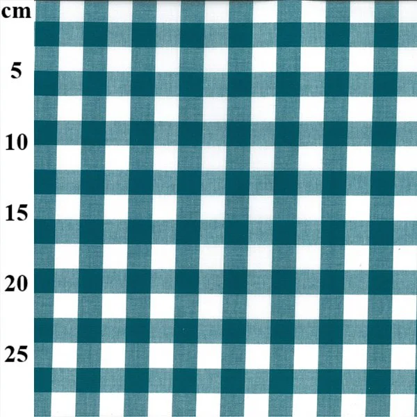 Teal-cotton-gingham-144cm-wide-JLC0136-UK