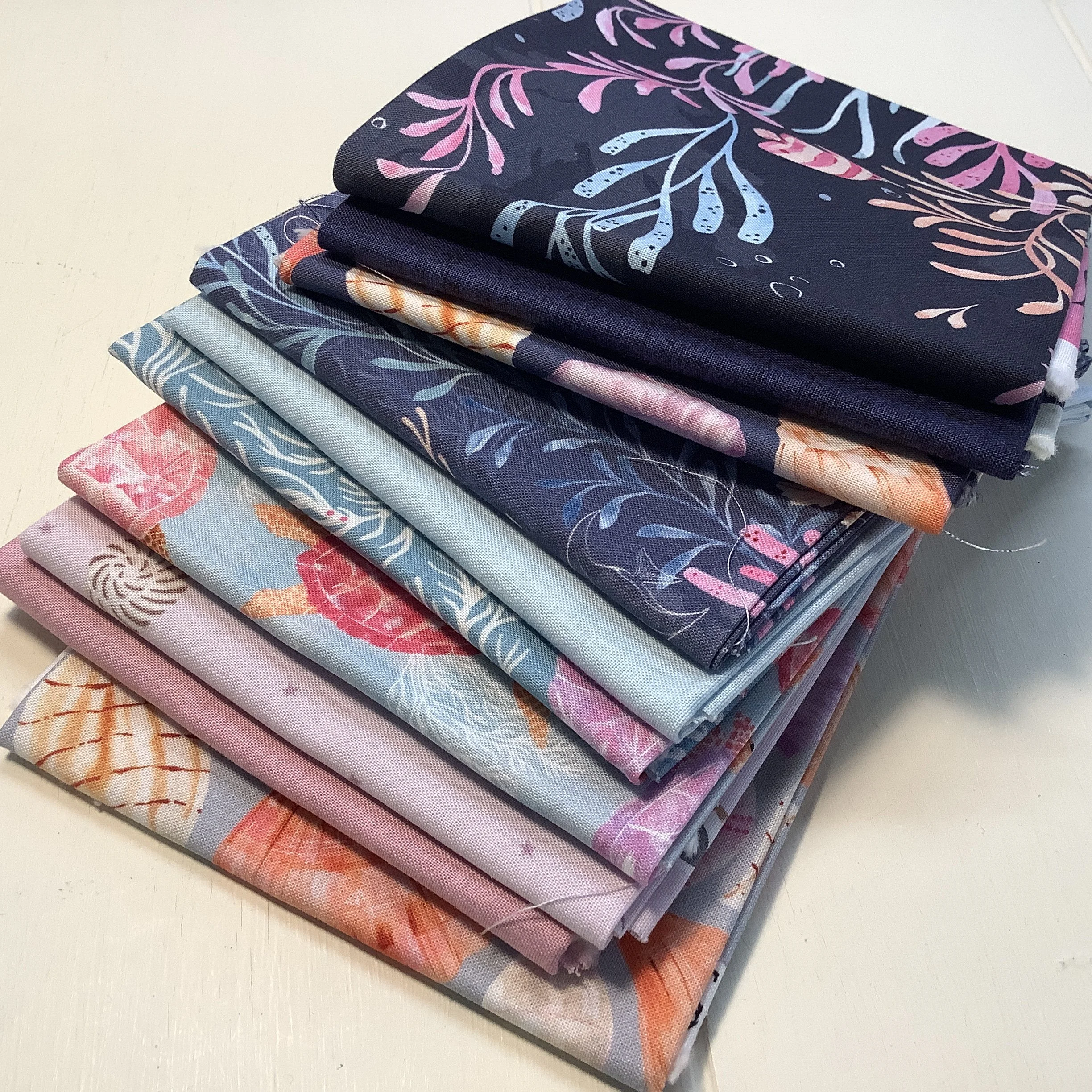 Dashwood-coral-coast-fat-quarters-Hometown-UK