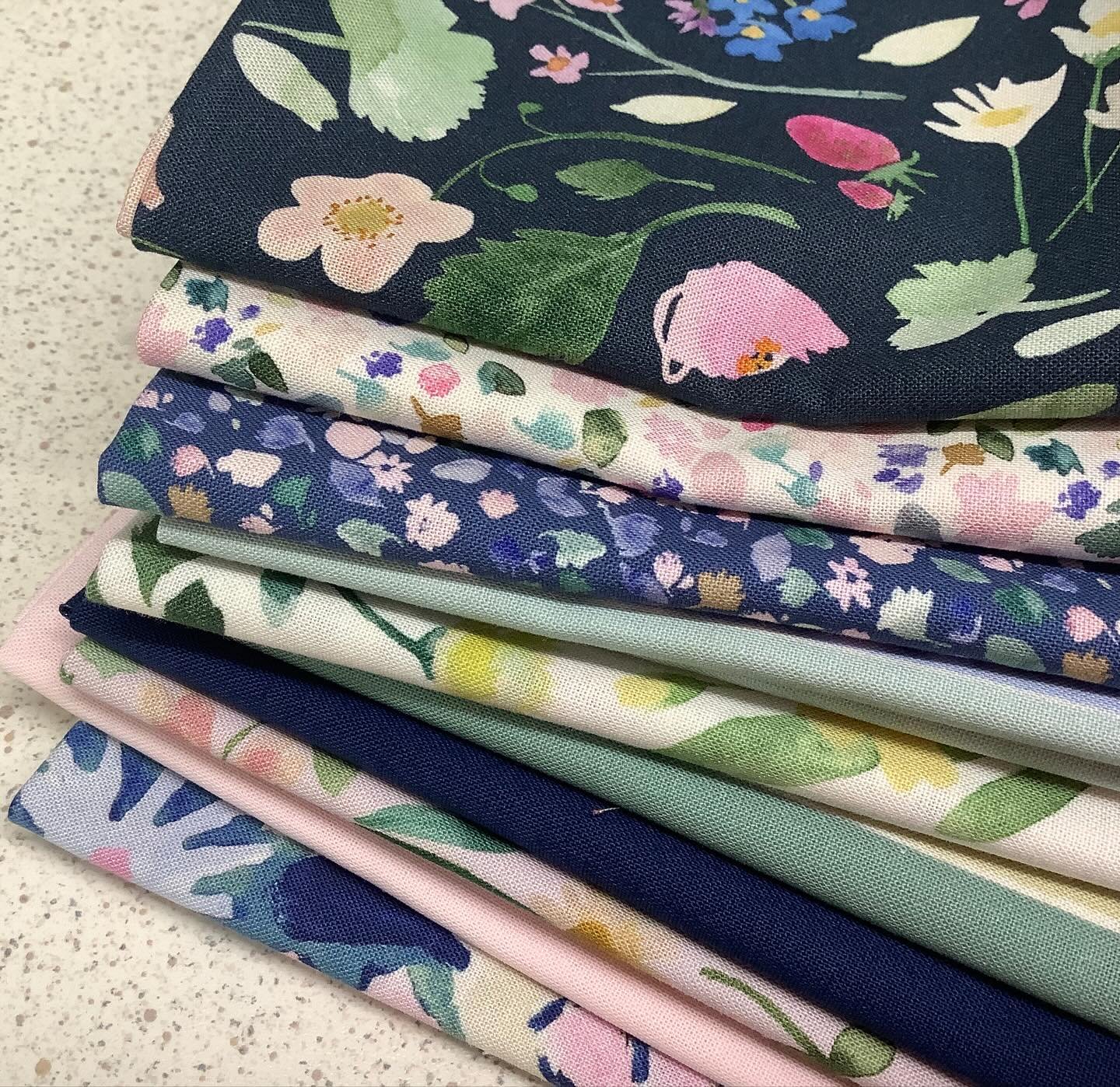 We&rsquo;re a broad church at Hometown - modern, traditional, floral, geometric, bold and quiet. All these fabrics are welcome in our quilts! This is why we work with so many different manufacturers and fabric designers as they all have something dif