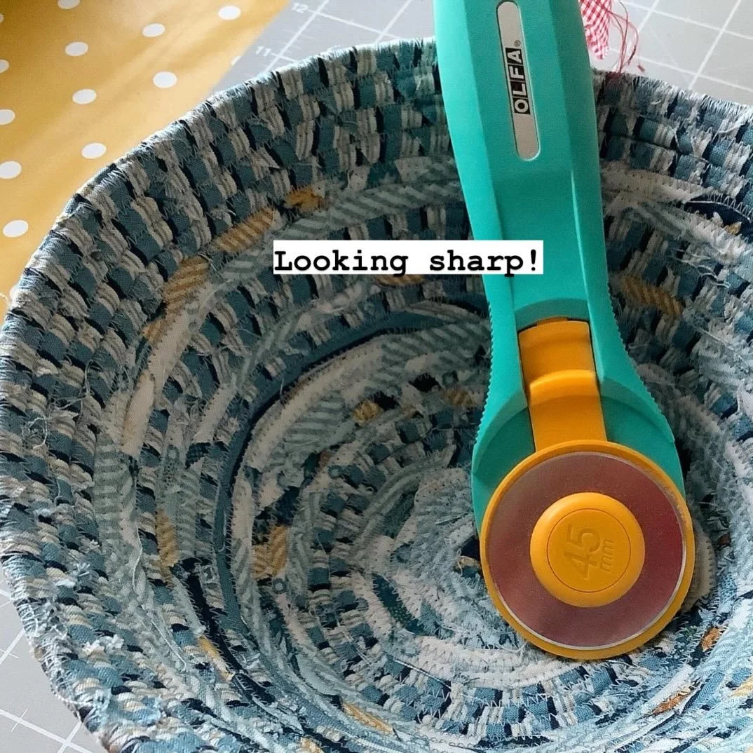 As they don&rsquo;t say (but should), &ldquo;A bad worker blames his tools. In contrast a good stitcher praises her tools&rdquo;.

I bought my first Olfa cutter in 1990-91. It still has my address label on it so that&rsquo;s how I know its age. It wa