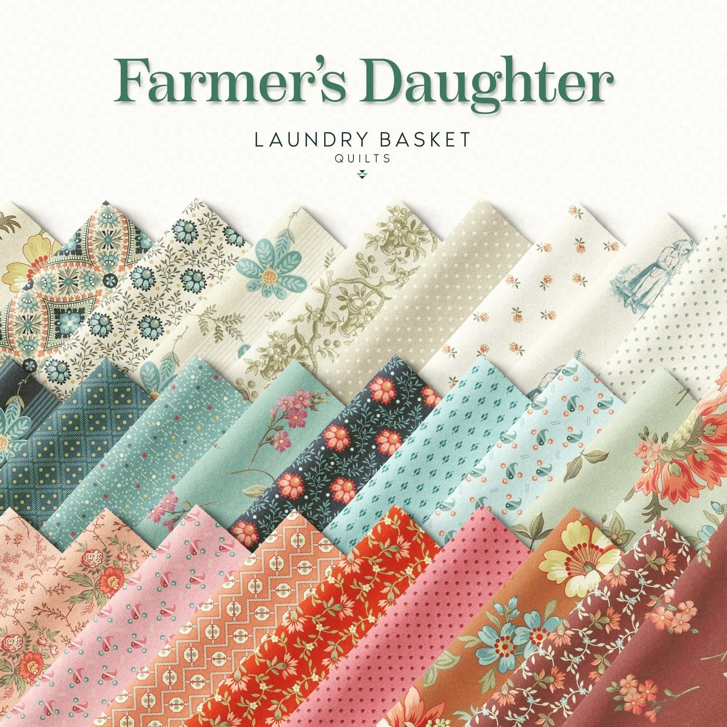 Are we crazy to offer you a saving on our newest collections? No, we just have too many fabrics arriving and not enough shelf space... So be super smart and save 20% on our fabrics, including the gorgeous new Farmers Daughter collection by Laundry Ba