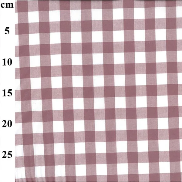 Mauve-cotton-gingham-144cm-wide-JLC0136-UK
