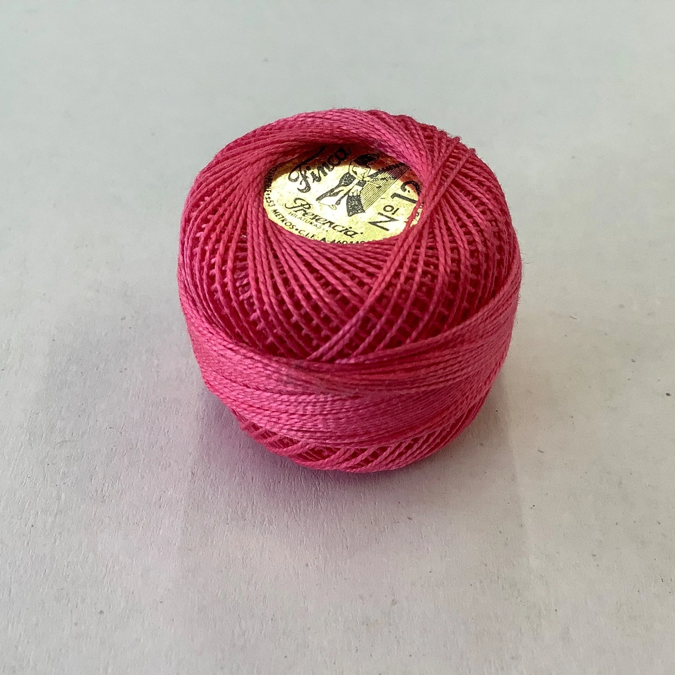 Perle-cotton-12-pink-1742-Hometown-Rochester-UK