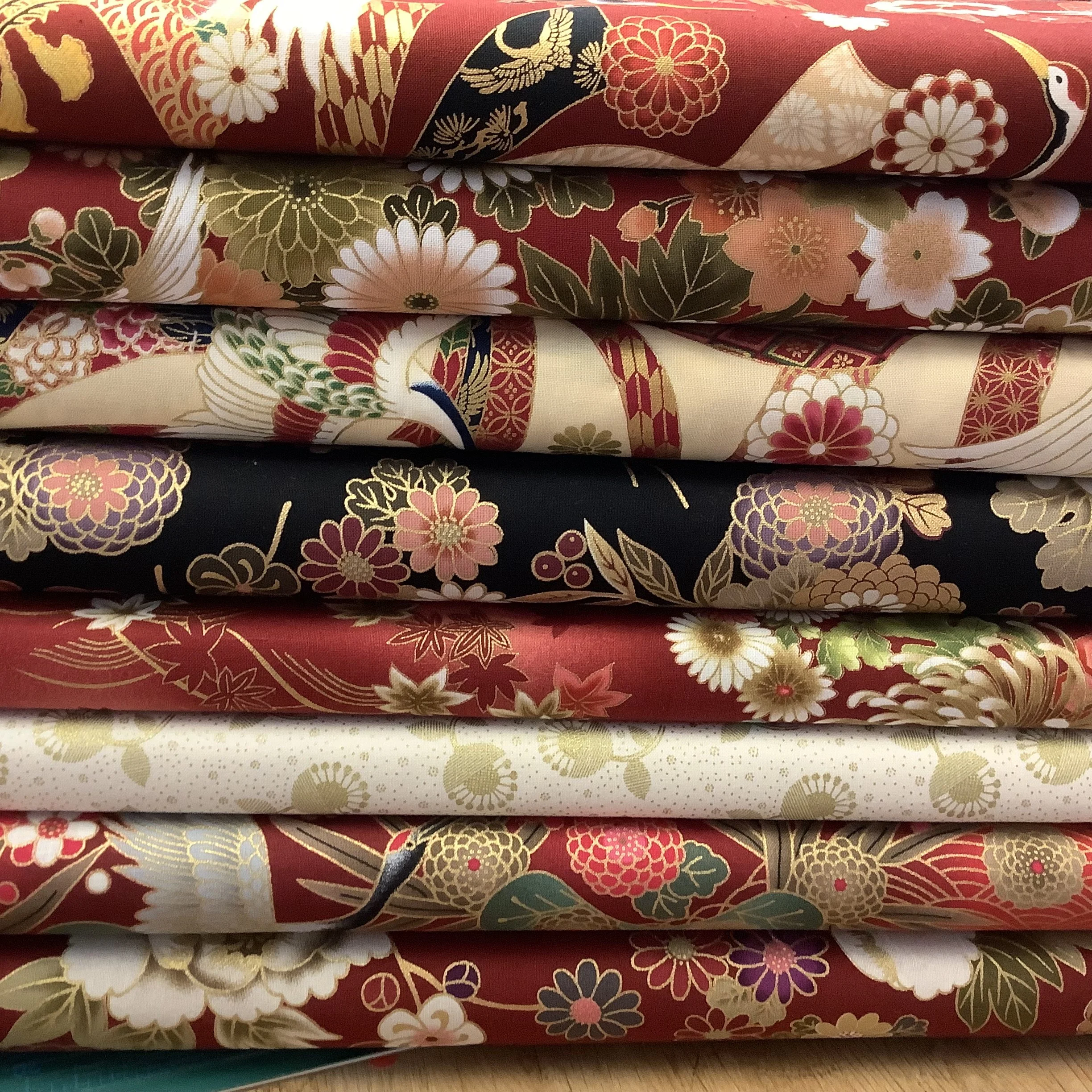 Japanese-fabric-fat-quarter-bundle-Hometown-Rochester-UK