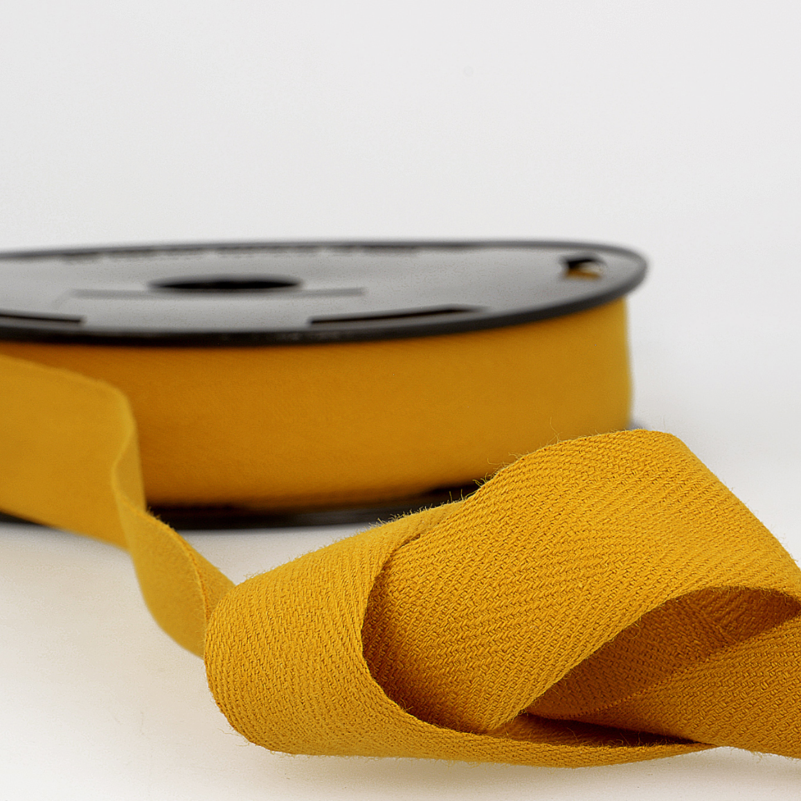 Stephanoise-Cotton-herringbone-tape-mustard-Hometown-Rochester-UK