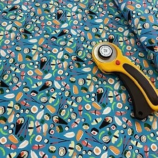 Sushi-fabric-Timeless-Treasures-Hometown-UK-quilt-shop
