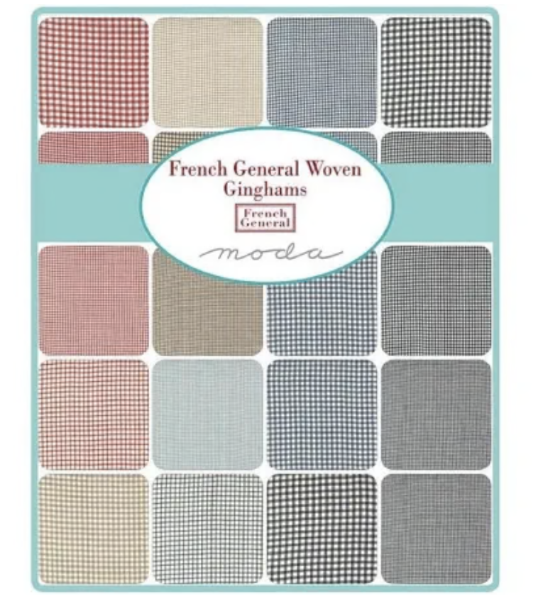 Moda-French-General-woven-gingham-charm-Hometown-Rochester-UK