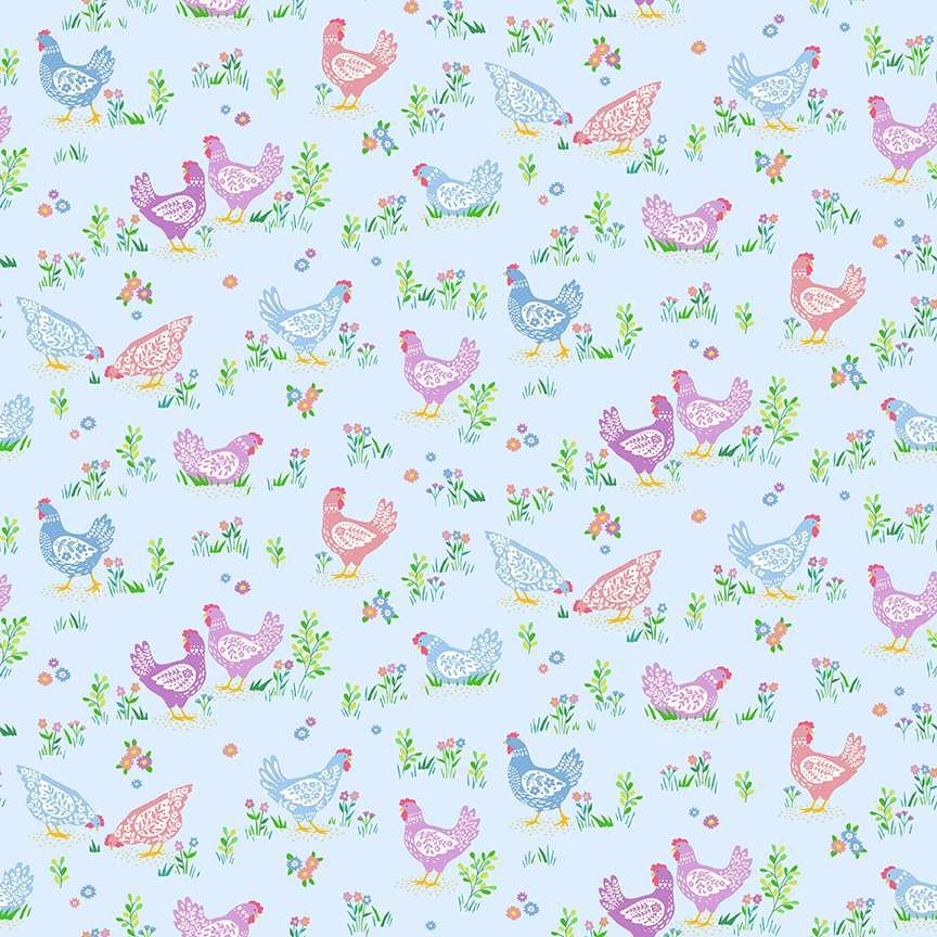 Makower-084-B-happy-hens-Easter-spring-Hometown-Rochester