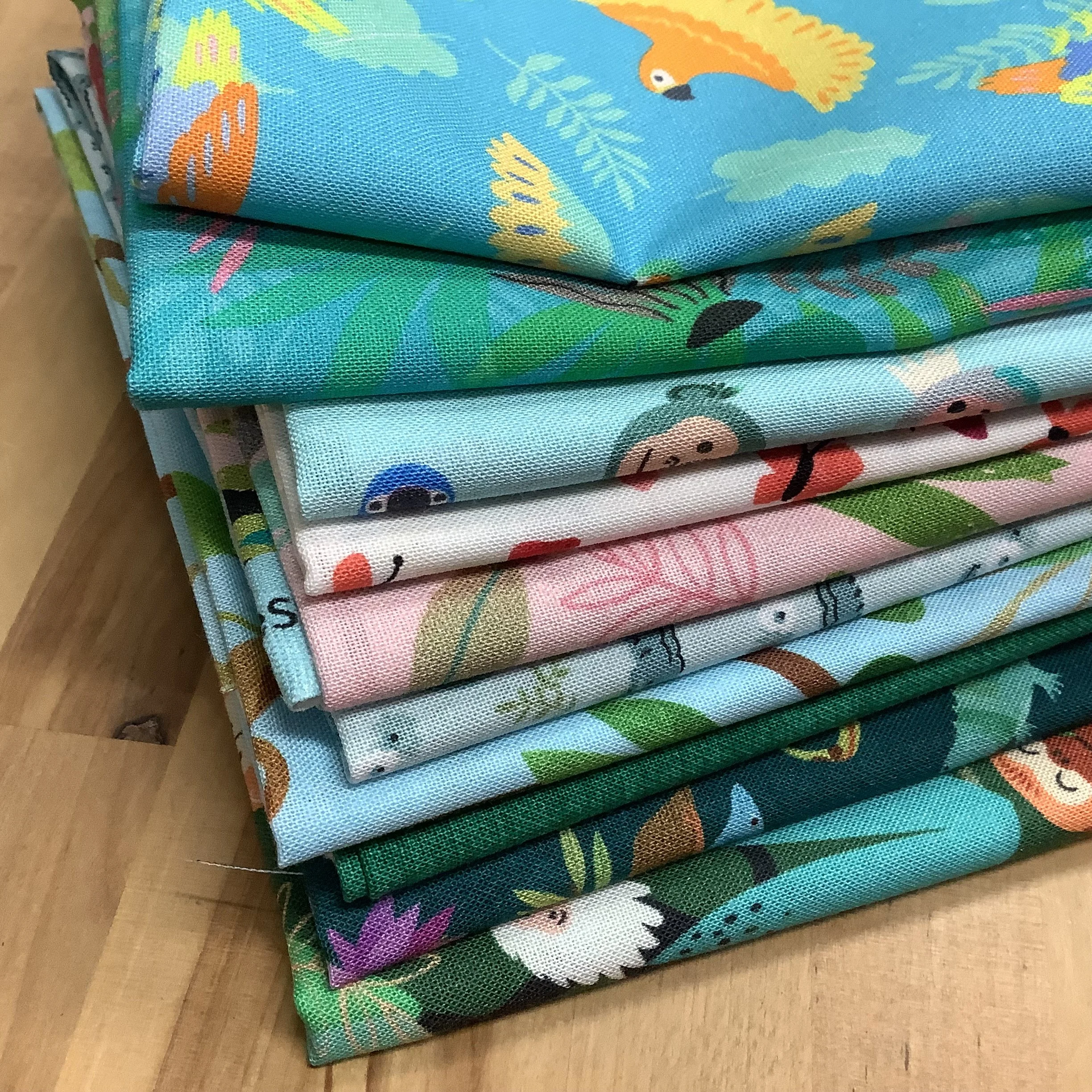 Treetop-Jungle-fat-quarter-bundle-Hometown-Rochester-UK