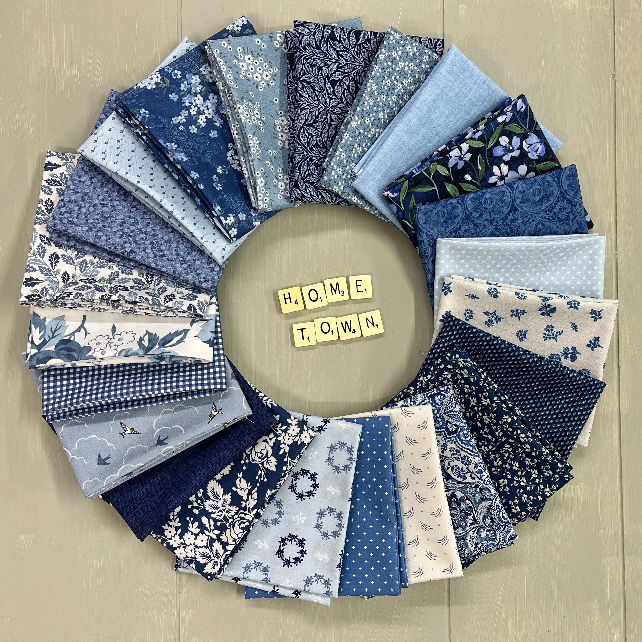 Blue-quilters-advent-calendar-fat-quarters-Hometown-UK