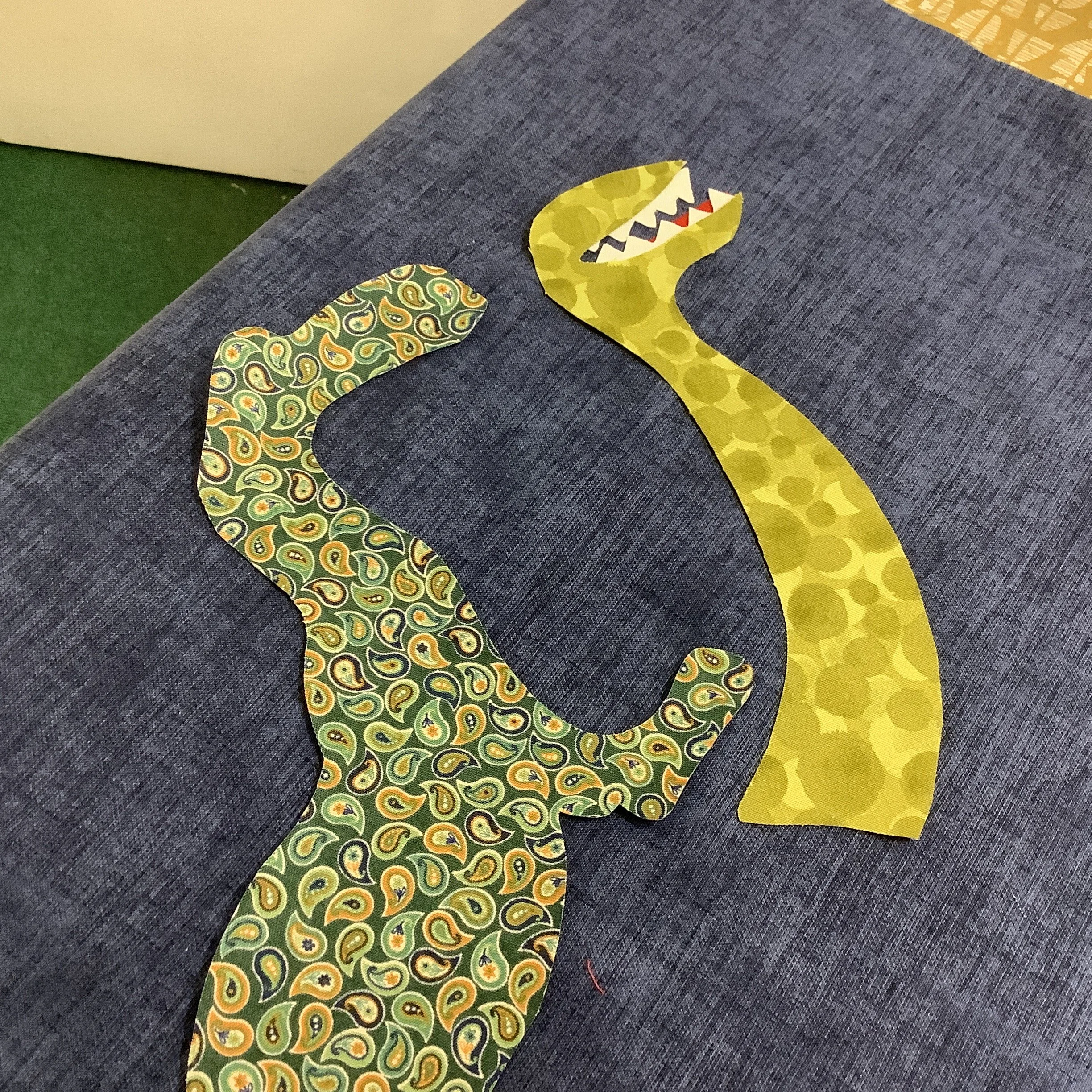 Dinosaur-applique-workshop-Hometown-Rochester
